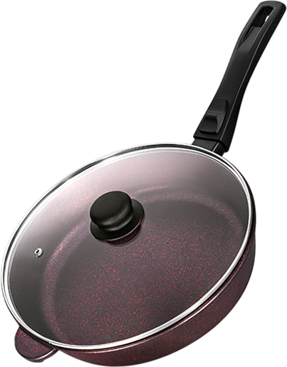 Изображение товара Сковорода Elan Gallery Гармония Вкуса / 121185 (гранат)