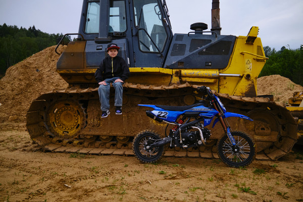 Изображение товара Мотоцикл BSE Era Blue Reed Auto (синий)