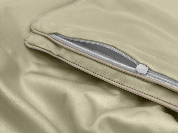Изображение товара Пододеяльник Primavelle 150х200 тенсель на молнии / 136461503-сгT80 (светло-оливковый)