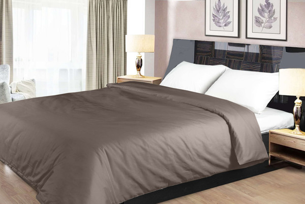 Изображение товара Пододеяльник Primavelle 175х210 сатин на молнии / 136315101-сг79 (тауп)