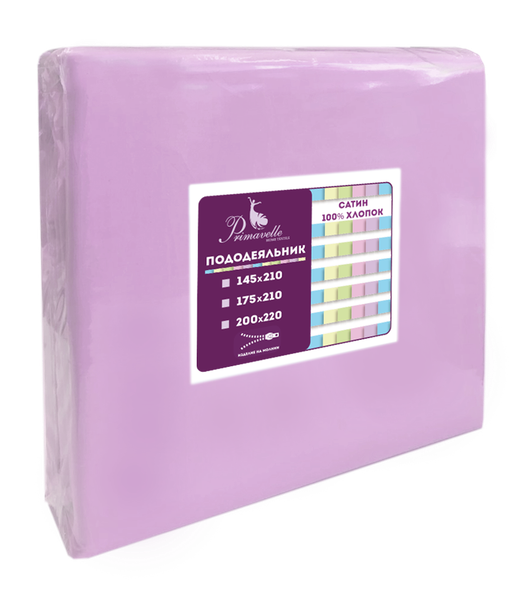 Изображение товара Пододеяльник Primavelle 175х210 сатин на молнии / 136315101-сг54 (светло-лиловый)