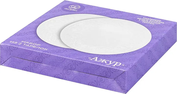 Изображение товара Набор тарелок Elan Gallery Ажур / 230249 (New Bone China)