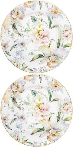 Изображение товара Набор тарелок Elan Gallery Корнелия / 730836 (New Bone China)