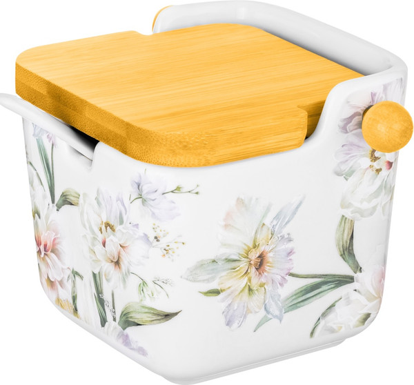 Изображение товара Емкость для хранения Elan Gallery Корнелия / 730838 (New Bone China)