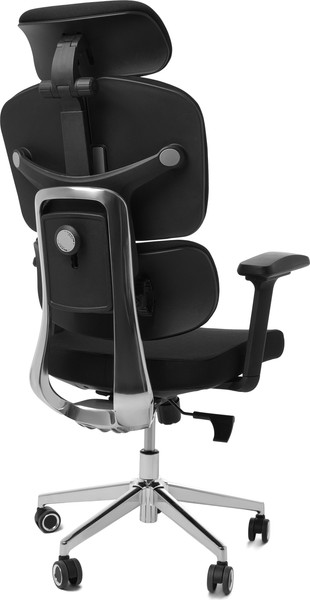 Изображение товара Кресло геймерское Jiqiao R6001-ПЧ (черный/черный)