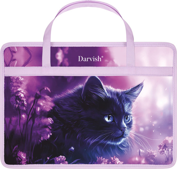 Изображение товара Папка-портфель Darvish Волшебный кот / DV-14113-17