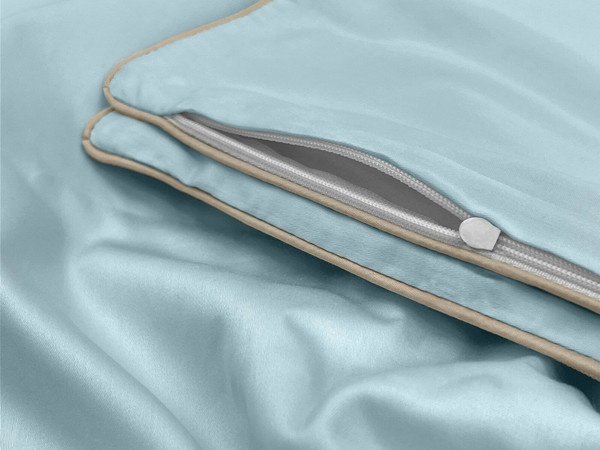 Изображение товара Пододеяльник Primavelle 200х200 тенсель на молнии / 136462005-сгT54 (голубой)