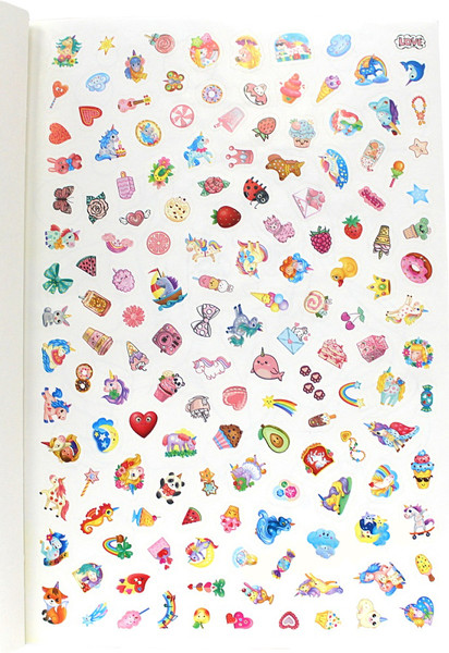 Изображение товара Раскраска Проф-Пресс Макси. Няшки. С наклейками, твердая обложка