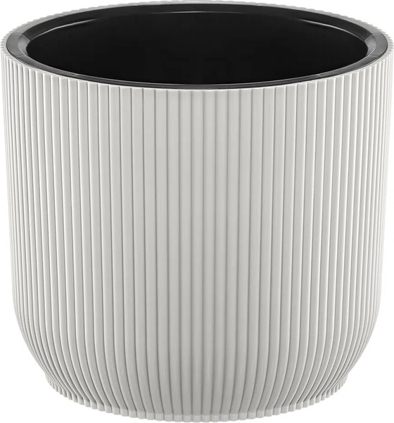 Изображение товара Кашпо El Casa Линея / 640593 (светло-серый)