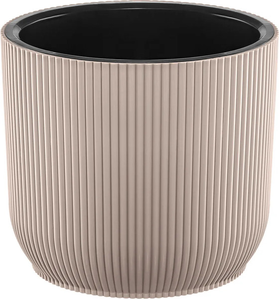 Изображение товара Кашпо El Casa Линея / 640595 (темно-бежевый)