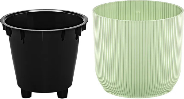 Изображение товара Кашпо El Casa Линея / 640596 (ментоловый)