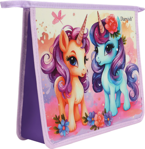 Изображение товара Папка для тетрадей Darvish Милые единороги / DV-14014-12