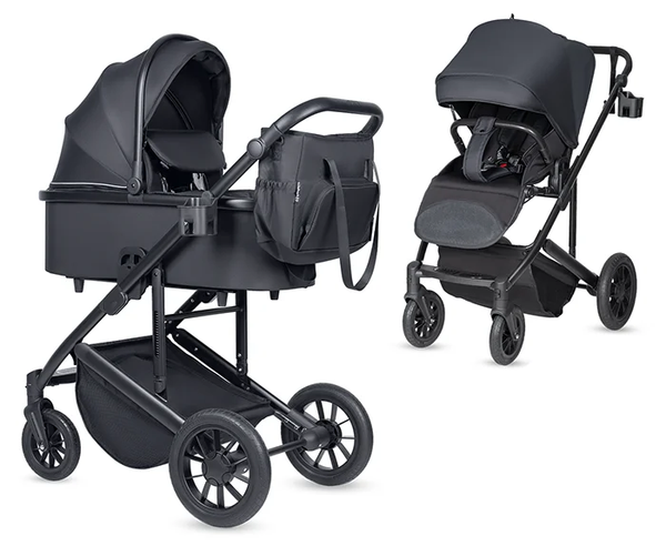 Изображение товара Детская универсальная коляска Farfello 2в1 Solo Duo Comfort / SOLO-3 (черный)