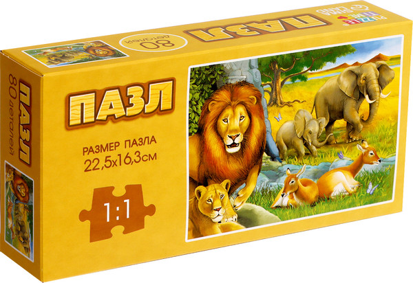 Изображение товара Пазл Puzzle Time Обитатели саванны / 9178184