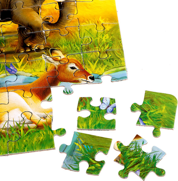 Изображение товара Пазл Puzzle Time Обитатели саванны / 9178184