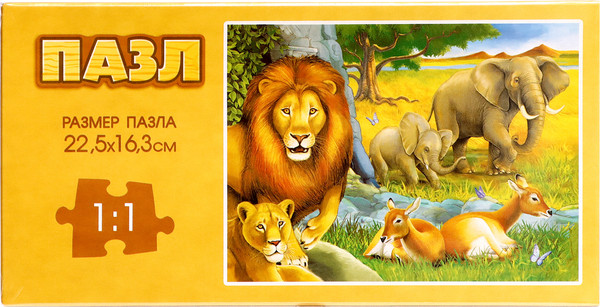 Изображение товара Пазл Puzzle Time Обитатели саванны / 9178184