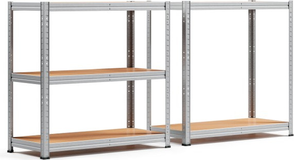 Изображение товара Стеллаж металлический BONUS 180x75x35 пять полок / BS18075355L0 (цинк)