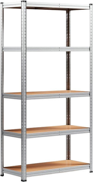 Изображение товара Стеллаж металлический BONUS 180x90x40 пять полок / BS18090405L0 (цинк)