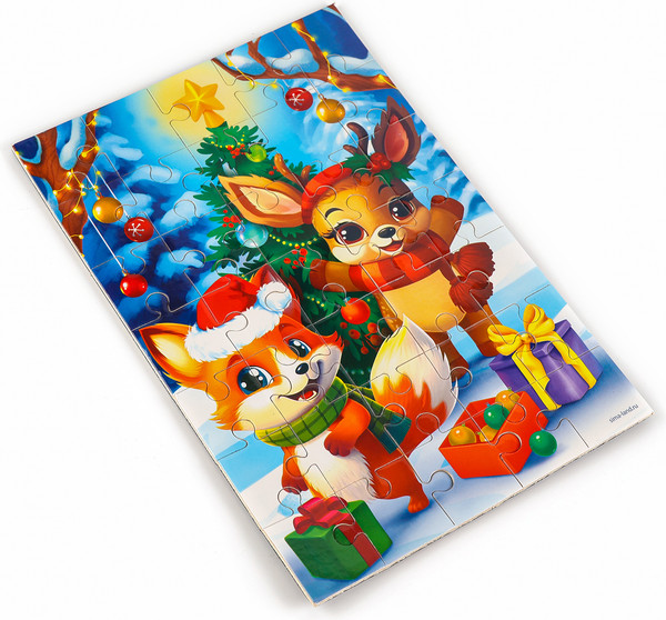 Изображение товара Пазл Лесная мастерская Новый год! Елка / 10348484
