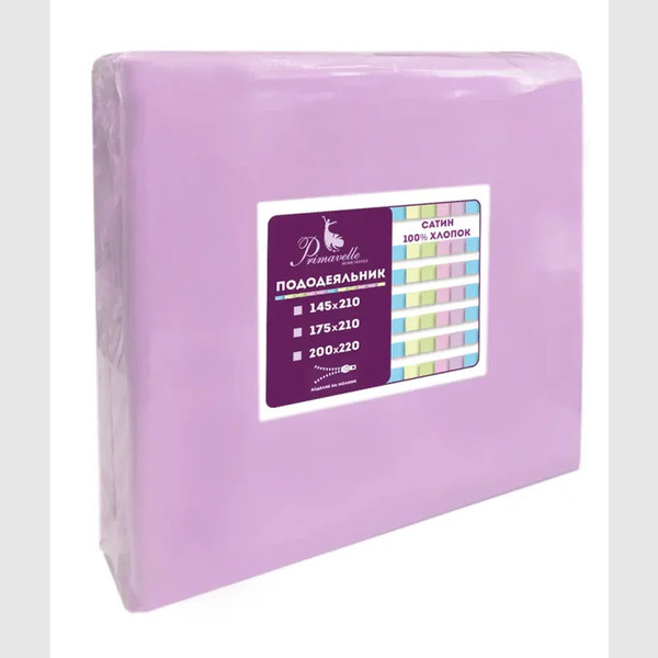 Изображение товара Пододеяльник Primavelle 200х220 сатин на молнии / 136315106-сг39 (лиловый)