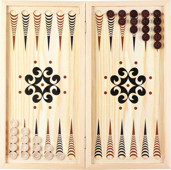 Изображение товара Набор фишек для настольной игры Время игры для нард и шашек / 7802379 (30шт)