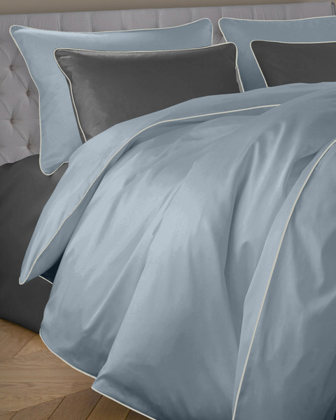 Изображение товара Пододеяльник Primavelle 200х220 сатин Luxe на молнии / 136315106-сгL04 (дымчато-синий)