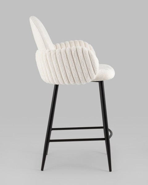 Изображение товара Стул барный Stool Group Wave Stripes / VB006-2 0917-0006/Fl-100 (букле белый)