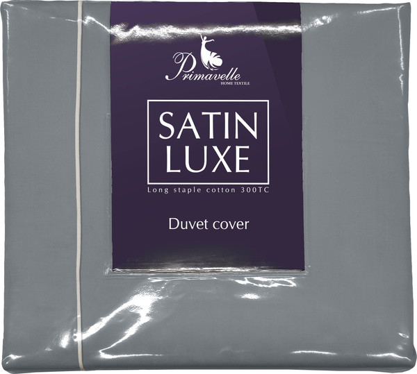 Изображение товара Пододеяльник Primavelle 200х220 сатин Luxe на молнии / 136315106-сгL02 (мистический серый)