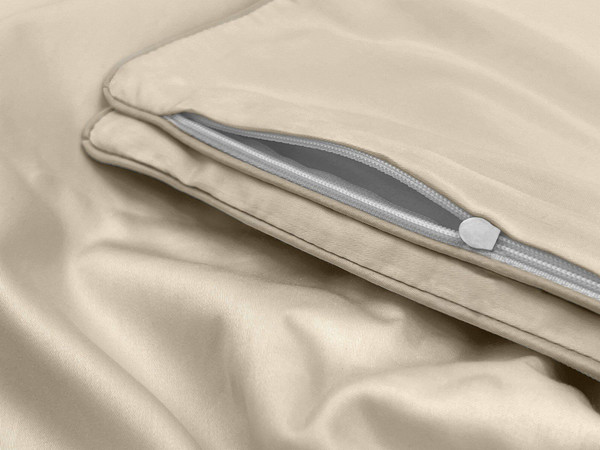 Изображение товара Пододеяльник Primavelle 200х220 тенсель на молнии / 136462206-сгT82 (экрю)