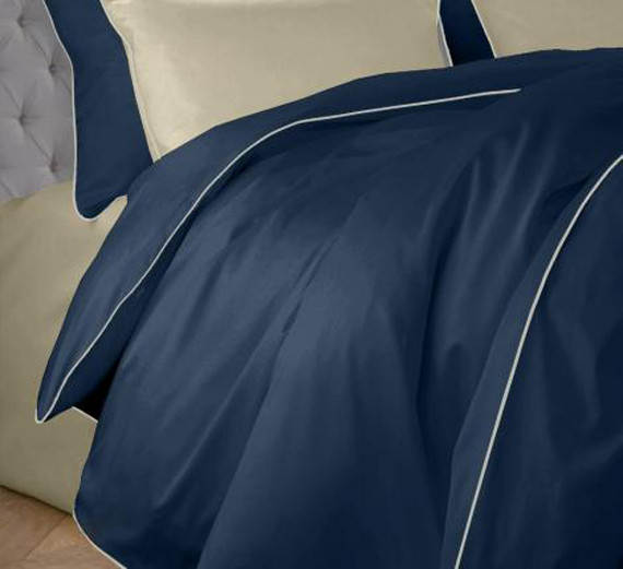 Изображение товара Пододеяльник Primavelle 220х240 сатин Luxe на молнии / 136315108-сгL15 (темно-синий)