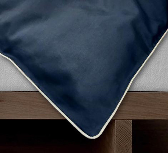 Изображение товара Пододеяльник Primavelle 220х240 сатин Luxe на молнии / 136315108-сгL15 (темно-синий)