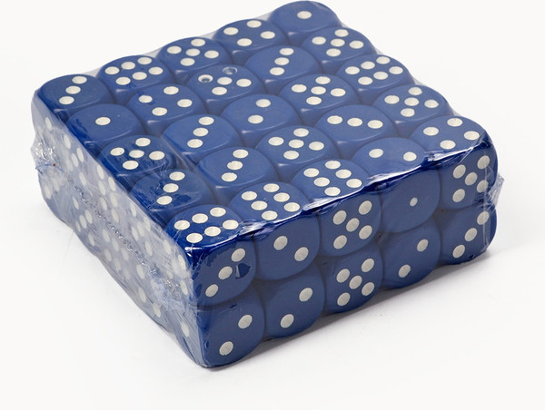 Изображение товара Набор кубиков для настольной игры Sima-Land 10613126 (50шт, синий)