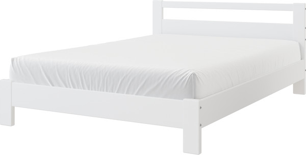 Изображение товара Полуторная кровать Bravo Мебель Лана 120х200 (белый античный)