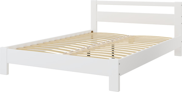 Изображение товара Полуторная кровать Bravo Мебель Лана 120х200 (белый античный)