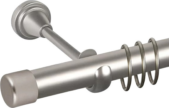 Изображение товара Карниз для штор АС ФОРОС Grace D16Г составной + заглушка Закругленная (3м, сатин)