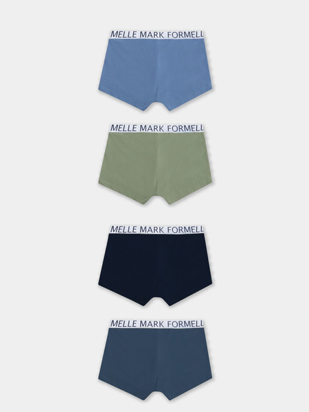 Изображение товара Комплект мужских трусов Mark Formelle 411124-4 (р.106-116, море/синий/холодный хаки/шторм)