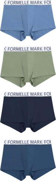 Изображение товара Комплект мужских трусов Mark Formelle 411124-4 (р.114-124, море/синий/холодный хаки/шторм)