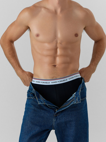 Изображение товара Комплект мужских трусов Mark Formelle 411124-5 (р.90-100, черный-5)