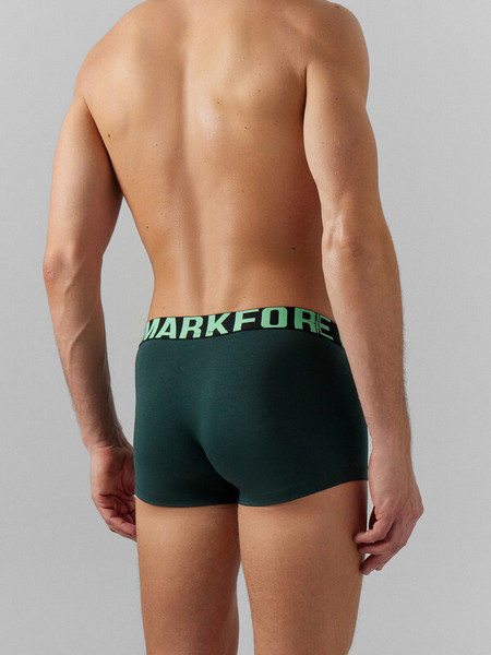 Изображение товара Комплект мужских трусов Mark Formelle 411215-2 (р.94-104, темно-зеленый/разводы на обсидиане)