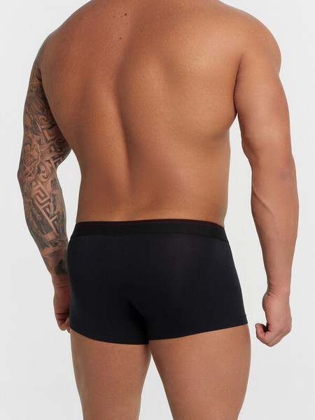 Изображение товара Комплект мужских трусов Mark Formelle 411215-2 (р.90-100, черный/средневековой паттерн на платине)