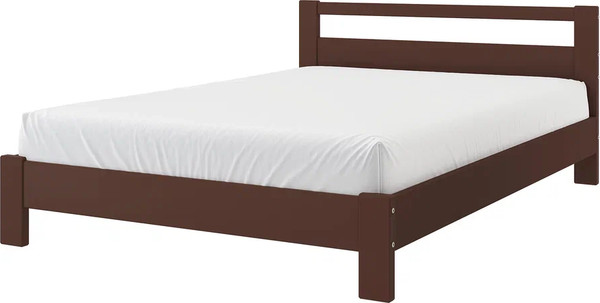 Изображение товара Полуторная кровать Bravo Мебель Лана 160х200 (орех)