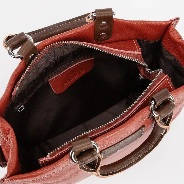 Изображение товара Сумка Poshete 892-8338H-DCB (Dark Camel)