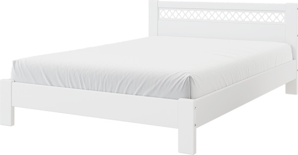 Изображение товара Полуторная кровать Bravo Мебель Шейла 120х200 (белый античный)