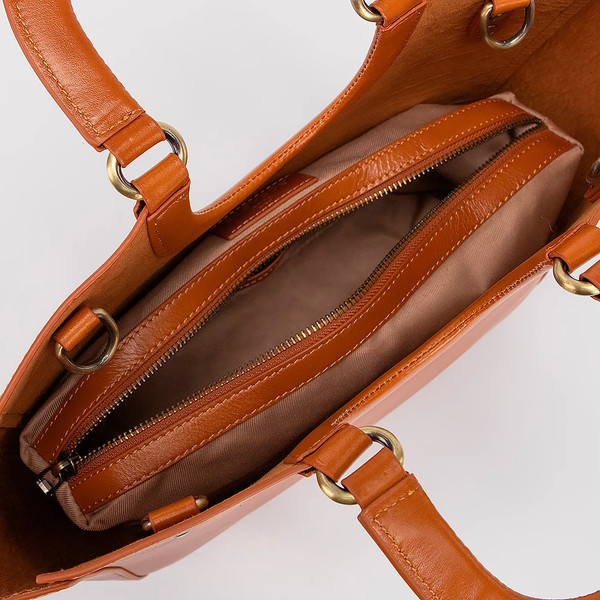 Изображение товара Сумка Poshete 957-3007SH-SZ-DCM (Dark Camel)