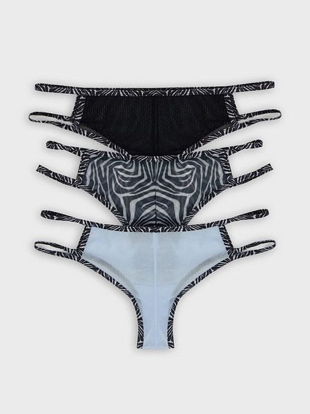 Изображение товара Комплект женских трусов Mark Formelle 412438-3 (р.94, анималистичный принт)