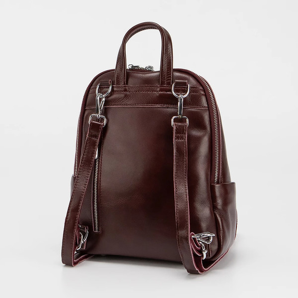 Изображение товара Рюкзак Poshete 892-H8179SH-DBW (темно-коричневый)