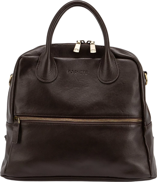 Изображение товара Рюкзак Poshete 923-220TZ-DBW (темно-коричневый)
