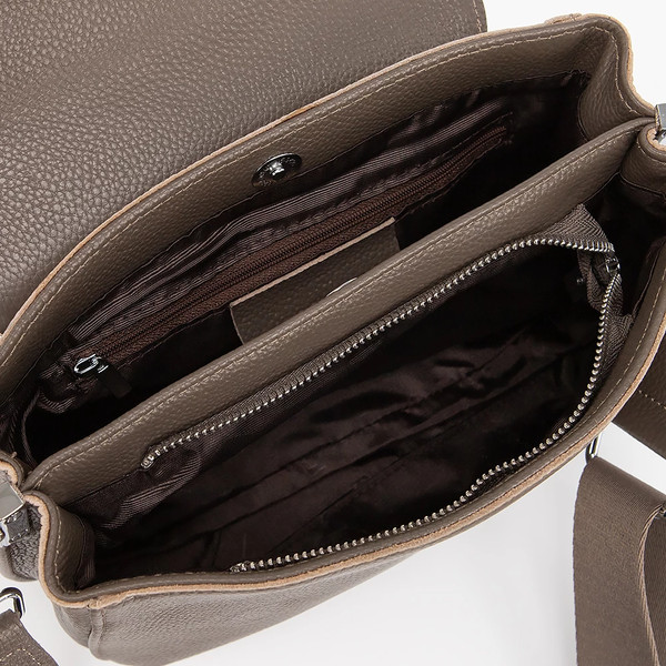 Изображение товара Сумка Poshete 892-H8394OL-DCF (темный кофейный)