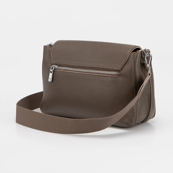 Изображение товара Сумка Poshete 892-H8394OL-DCF (темный кофейный)