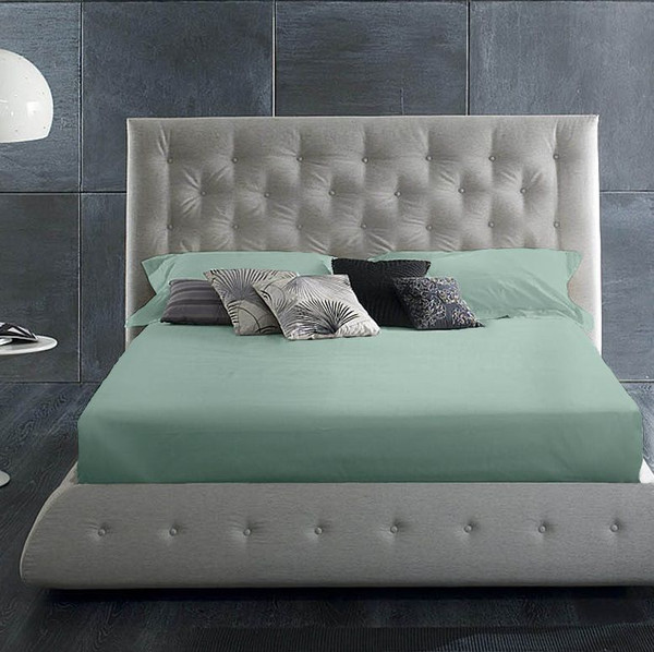 Изображение товара Простыня Primavelle 150х215 сатин Luxe / 114911501-сгL84 (шалфей)